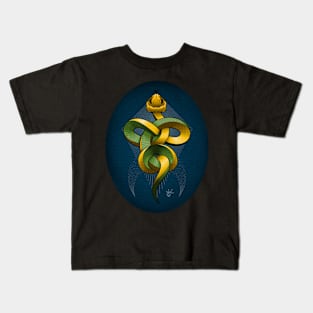 Geo Snake 02 Kids T-Shirt